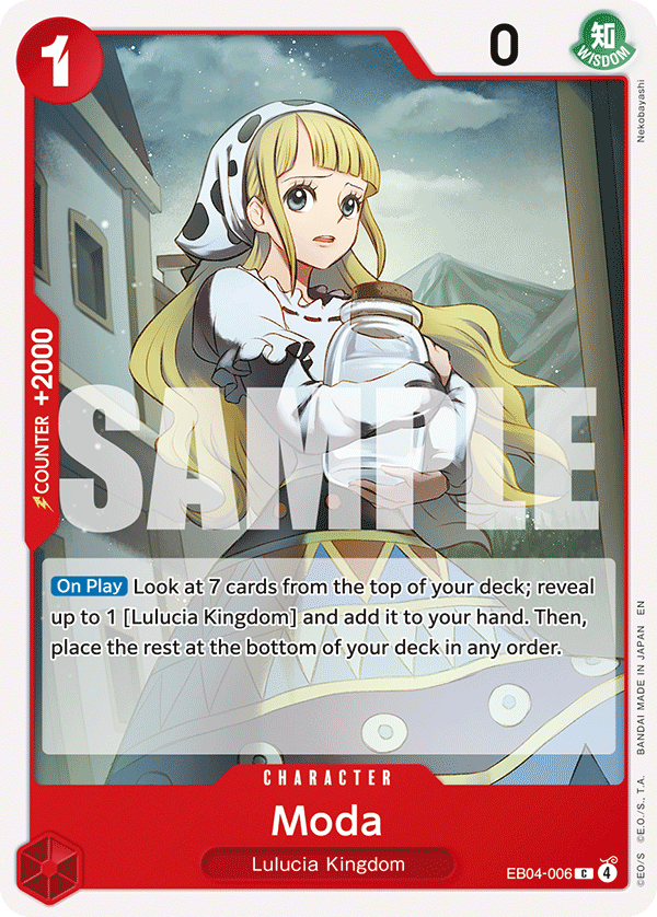 Moda EB04-006 - Adventure on Kami's Island OP15-EB04 kart görseli