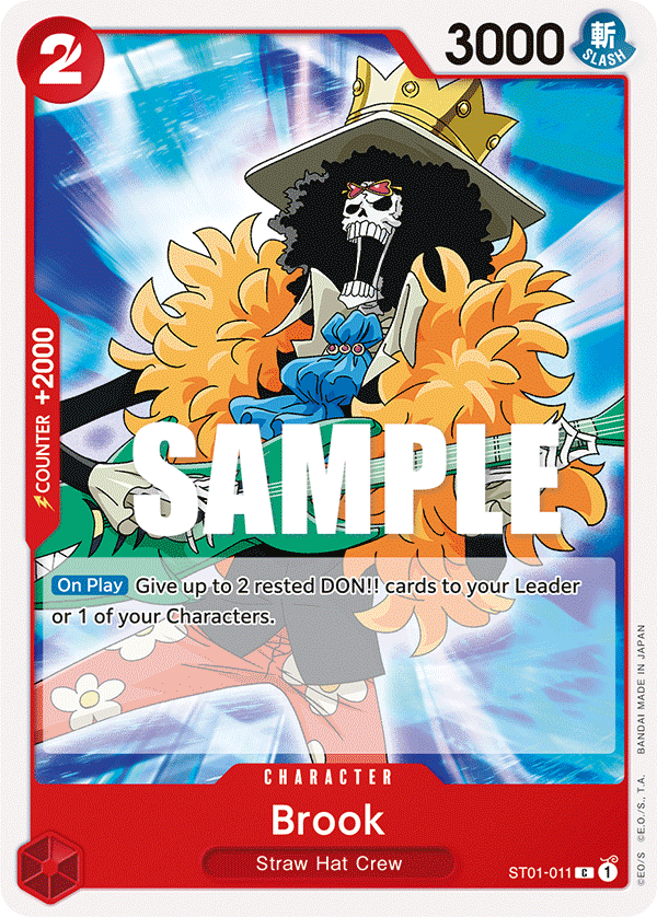 Brook ST01-011 - ST01: Straw Hat Crew kart görseli