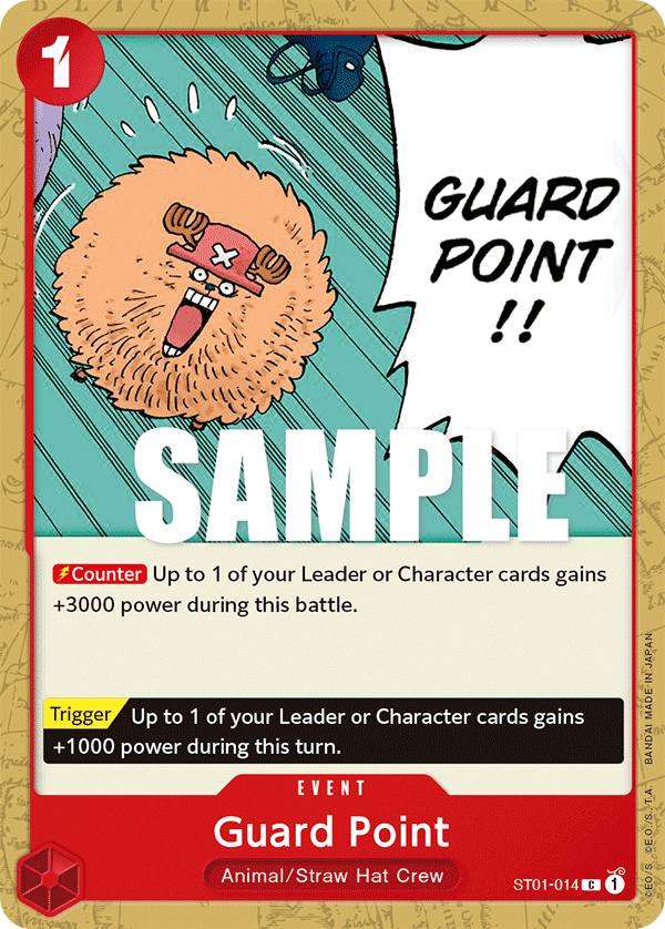 Guard Point ST01-014 - ST01: Straw Hat Crew kart görseli