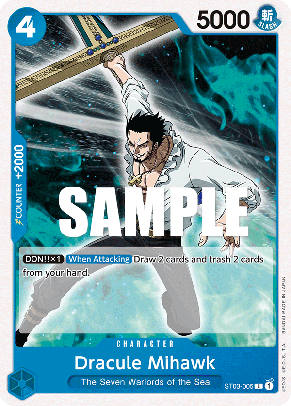 Dracule Mihawk kart görseli