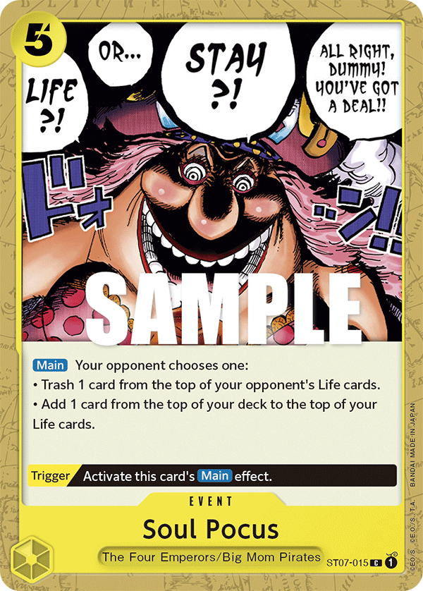 Soul Pocus ST07-015 - ST07: Big Mom Pirates kart görseli