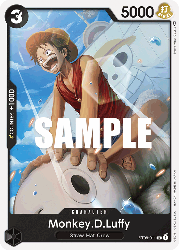 Monkey.D.Luffy (011) ST08-011 - ST08: Monkey.D.Luffy kart görseli
