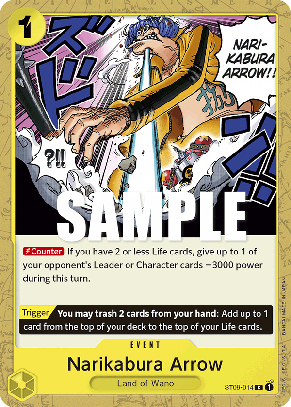 Narikabura Arrow ST09-014 - ST09: Yamato kart görseli