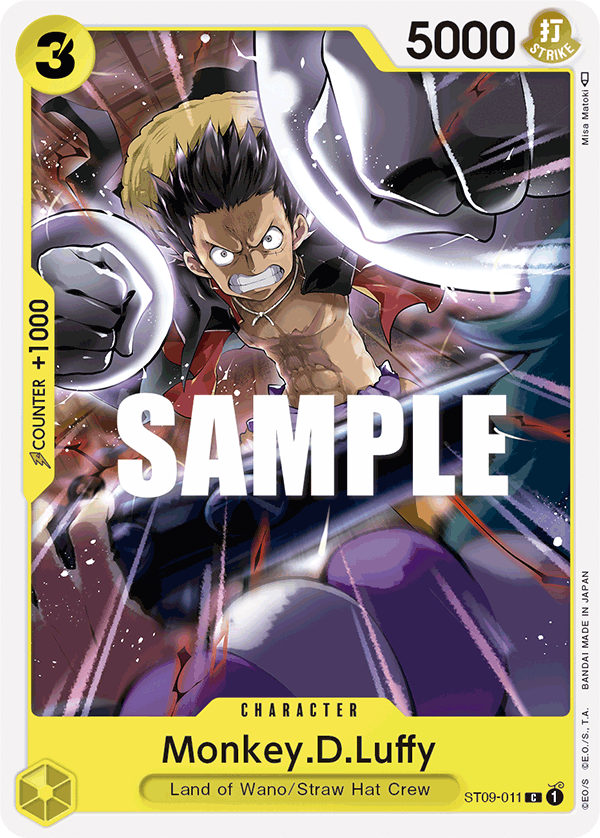 Monkey.D.Luffy ST09-011 - ST09: Yamato kart görseli