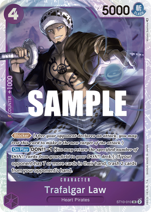 Trafalgar Law (010) ST10-010 - ST10: The Three Captains kart görseli