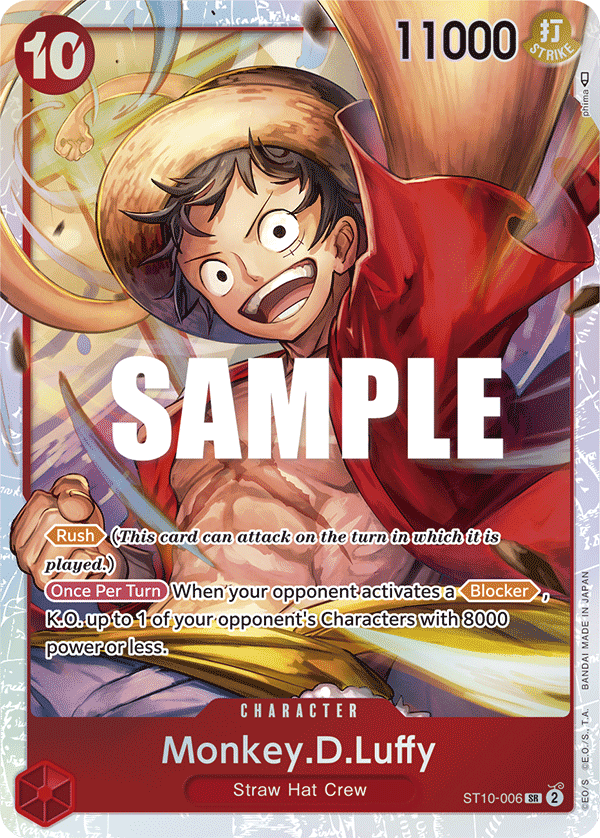 Monkey.D.Luffy (006) kart görseli