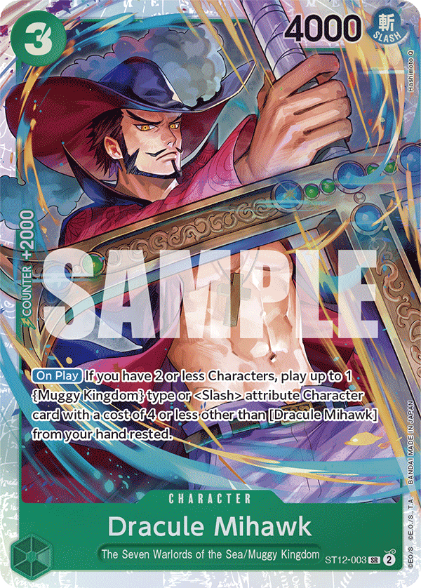 Dracule Mihawk kart görseli