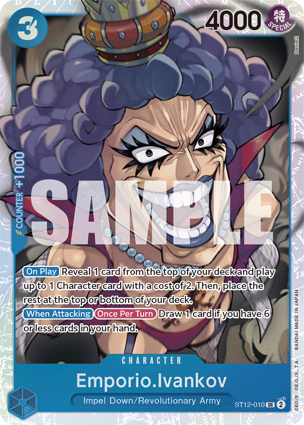 Emporio.Ivankov ST12-010 - ST12: Zoro & Sanji kart görseli