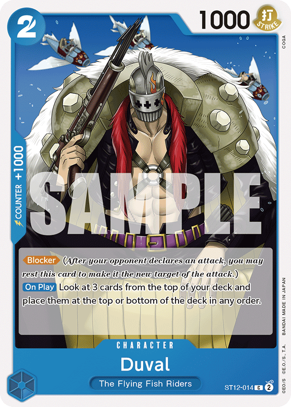 Duval ST12-014 - ST12: Zoro & Sanji kart görseli