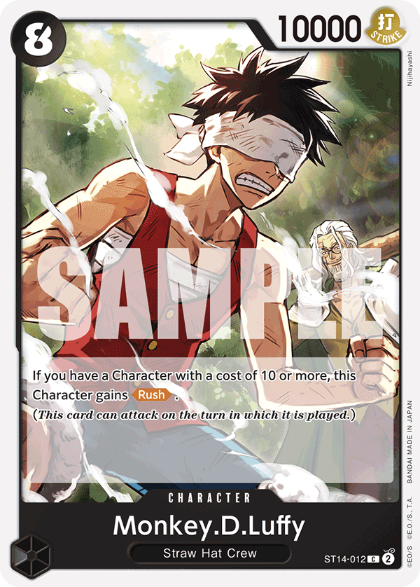 Monkey.D.Luffy (012) ST14-012 - ST14: 3D2Y kart görseli