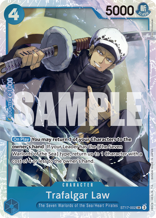 Trafalgar Law (ST17-002) kart görseli