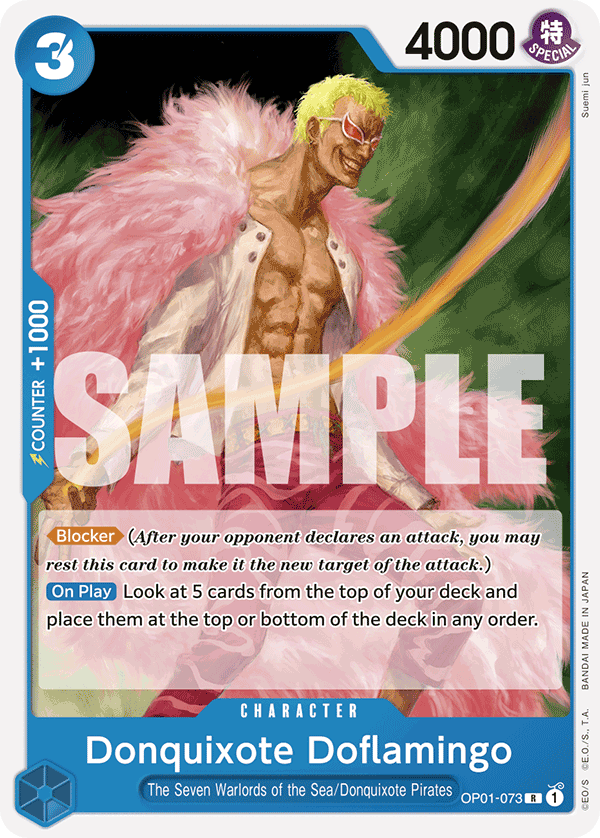 Donquixote Doflamingo (OP01-073) kart görseli