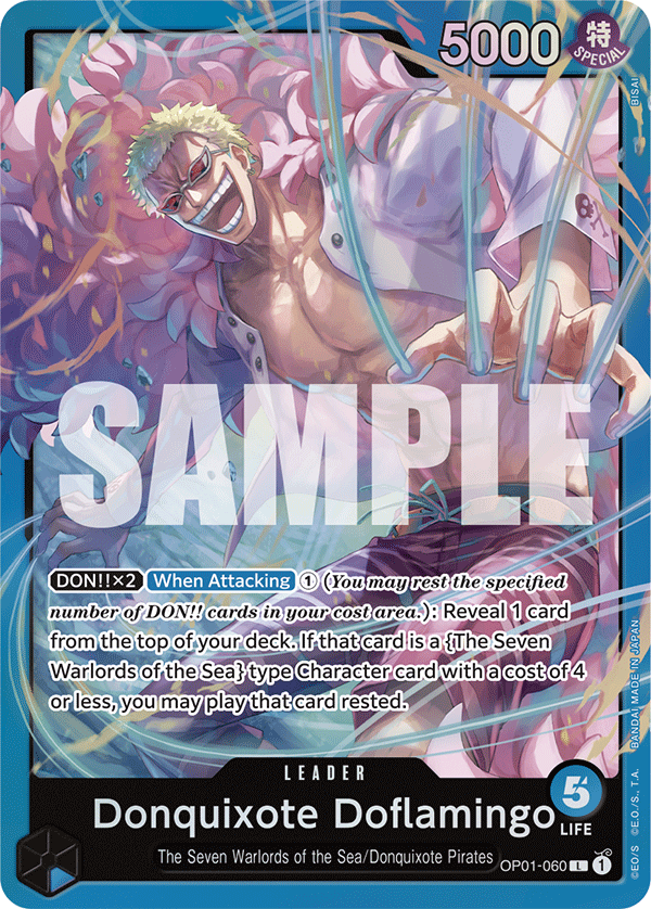 Donquixote Doflamingo (OP01-060) kart görseli