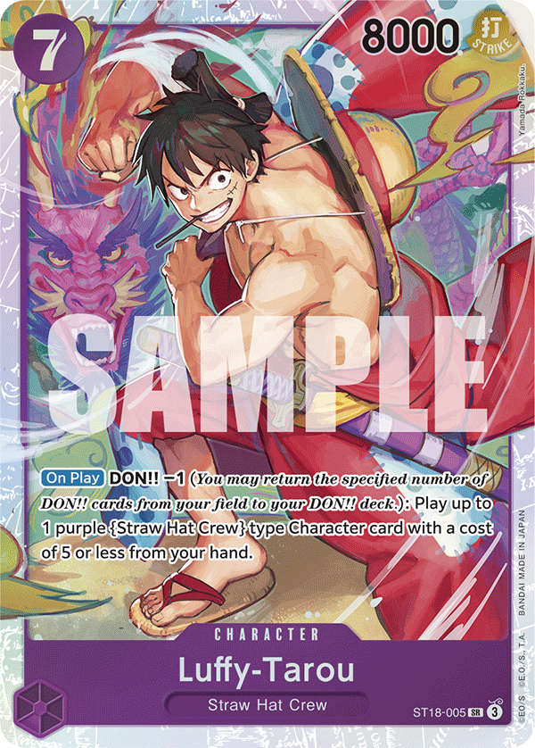 Luffy-Tarou ST18-005 - ST18: Monkey.D.Luffy kart görseli