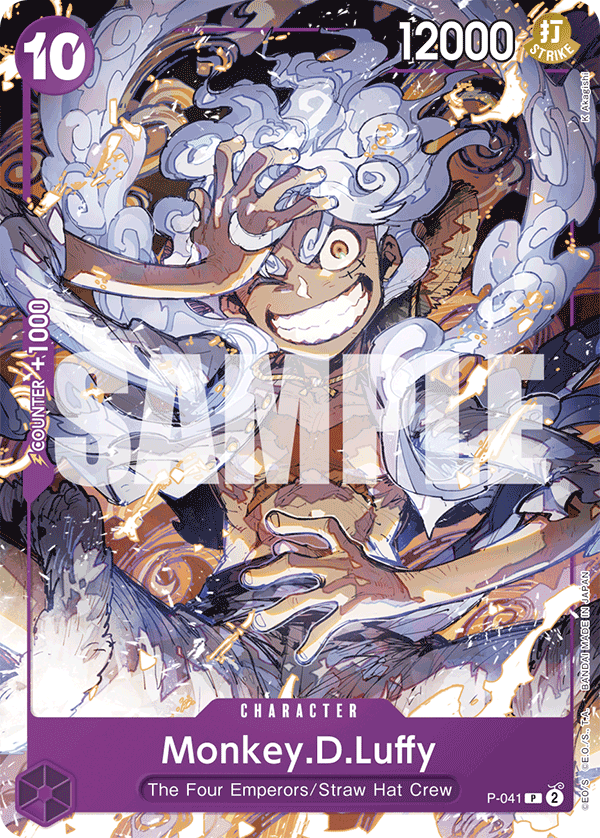 Monkey.D.Luffy (P-041) P-041_r1 - ST18: Monkey.D.Luffy kart görseli