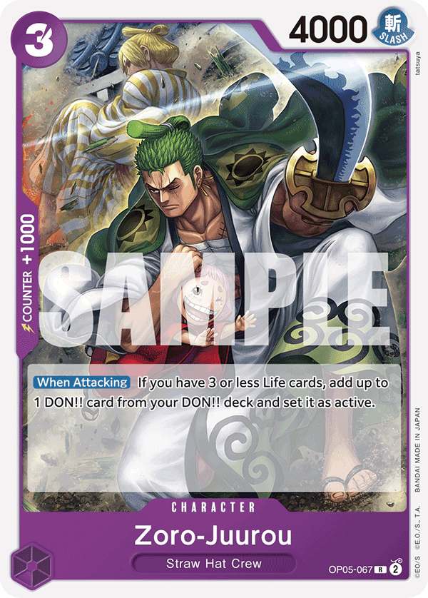 Zoro-Juurou (OP05-067) kart görseli