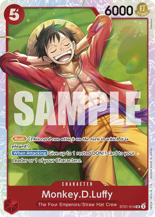 Monkey.D.Luffy (014) ST21-014 - ST21: Gear5 kart görseli