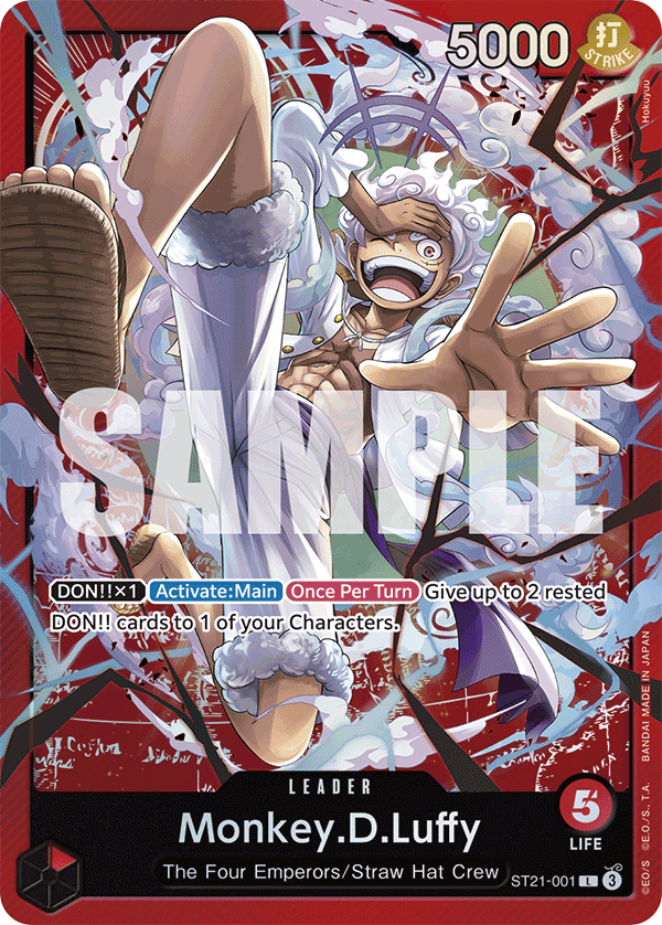 Monkey.D.Luffy (001) kart görseli