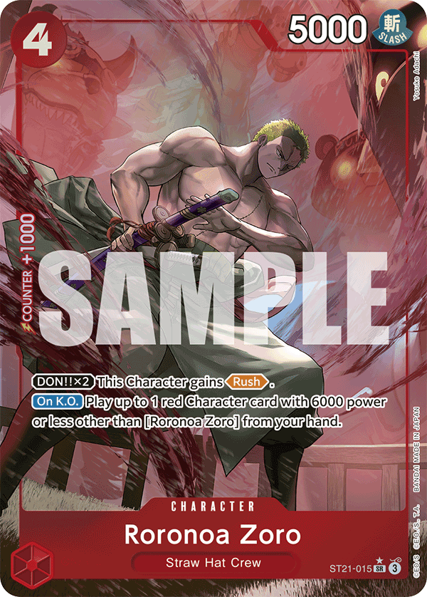 Roronoa Zoro (Parallel) ST21-015 - ST21: Gear5 kart görseli