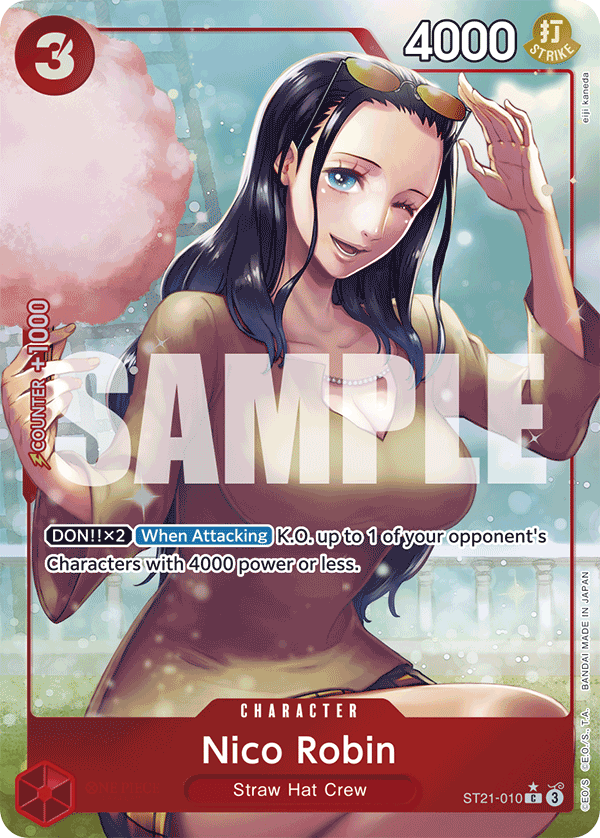 Nico Robin (Parallel) ST21-010 - ST21: Gear5 kart görseli