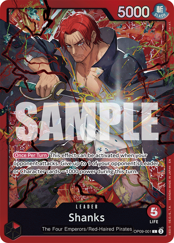 Shanks (OP09-001) kart görseli