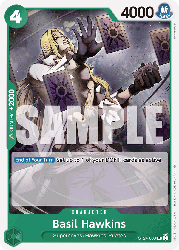 Basil Hawkins ST24-003 - ST24: Green Jewelry Bonney kart görseli
