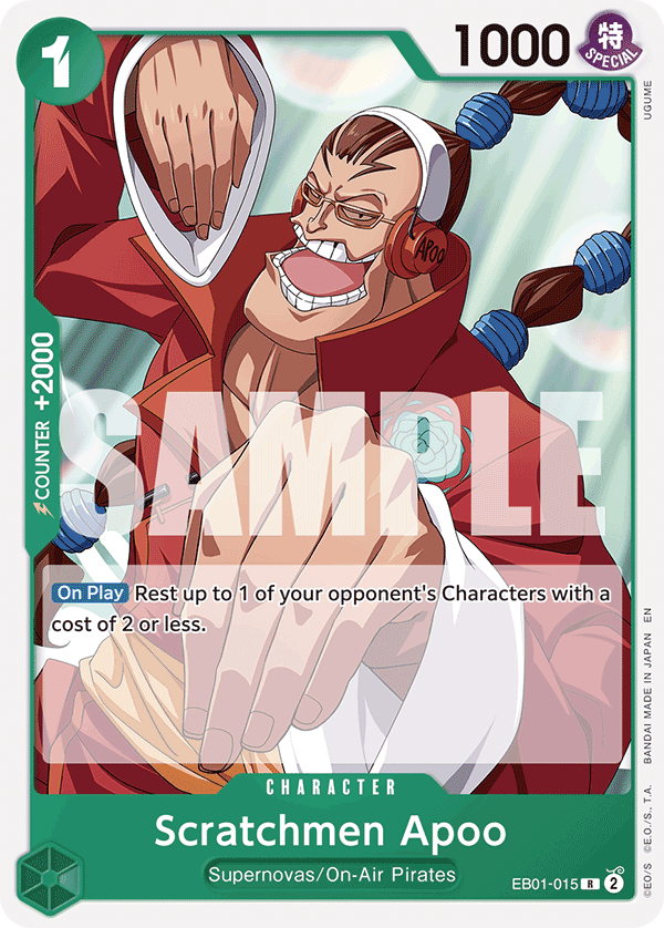Scratchmen Apoo (Reprint) kart görseli