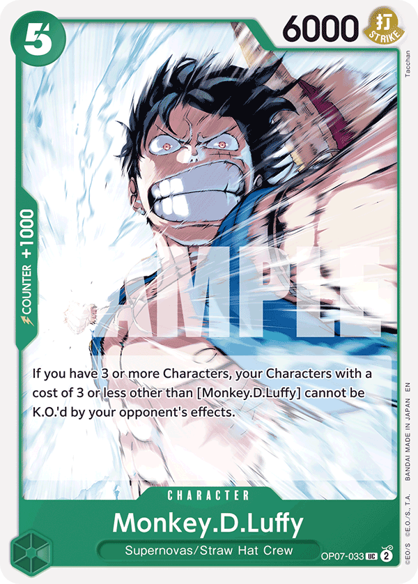 Monkey.D.Luffy (Reprint) kart görseli