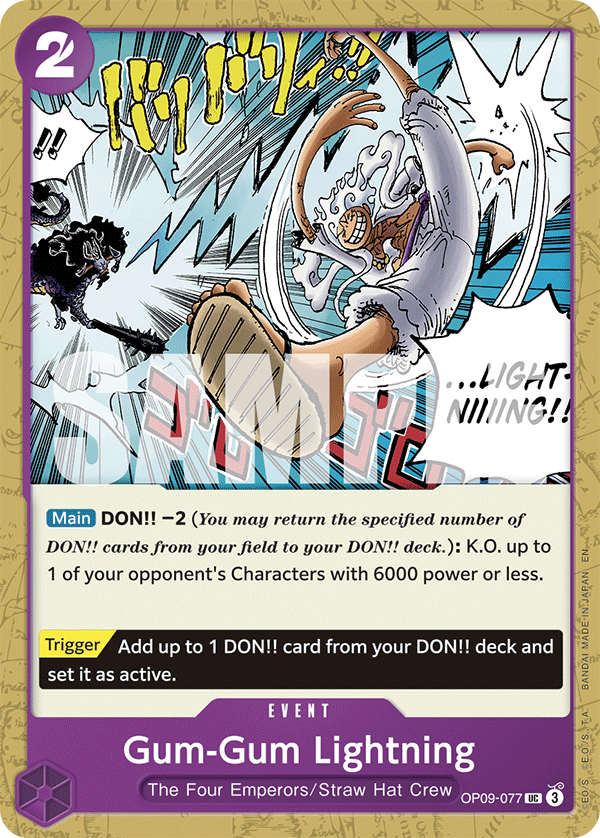 Gum-Gum Lightning (Reprint) kart görseli