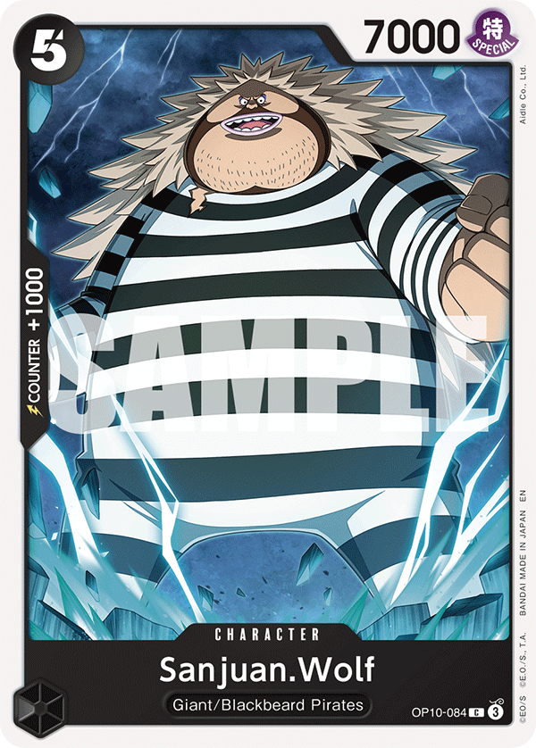 Sanjuan.Wolf (Reprint) OP10-084 - ST27: Black Marshall.D.Teach kart görseli