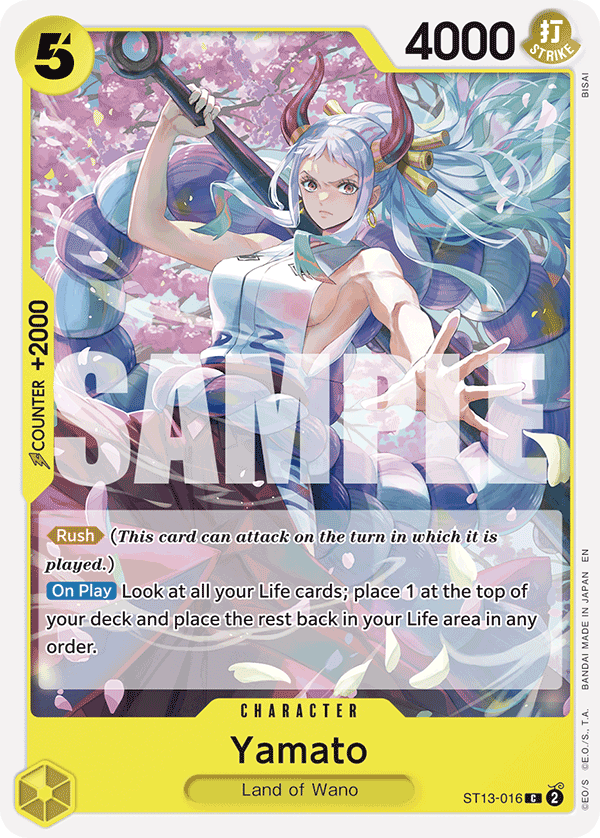 Yamato (Reprint) ST13-016 - ST28: Yellow Yamato kart görseli