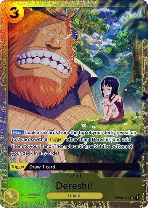 Dereshi! (Premium Card Collection -Best Selection  OP09-117 - One Piece Promo kart görseli