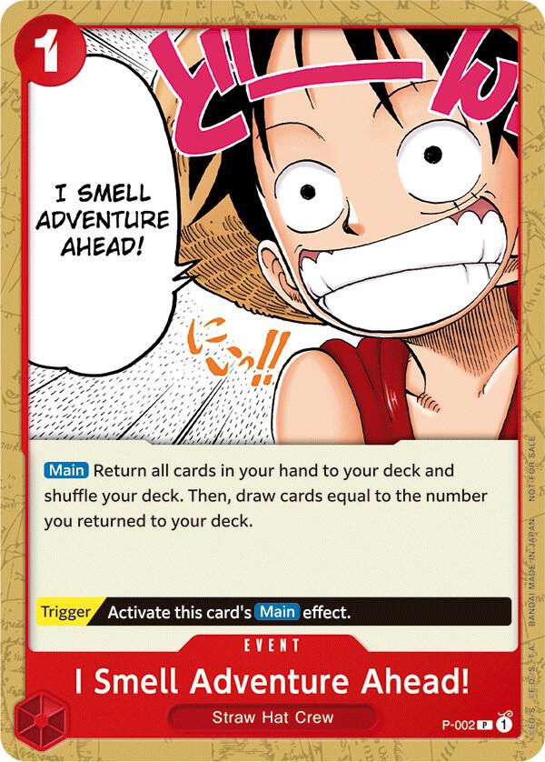 I Smell Adventure Ahead! (Promotion Pack 2022) P-002 - One Piece Promo kart görseli
