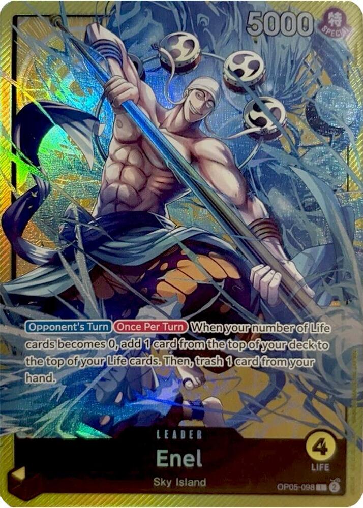 Enel (Sound Loader Vol. 2) OP05-098 - One Piece Promo kart görseli