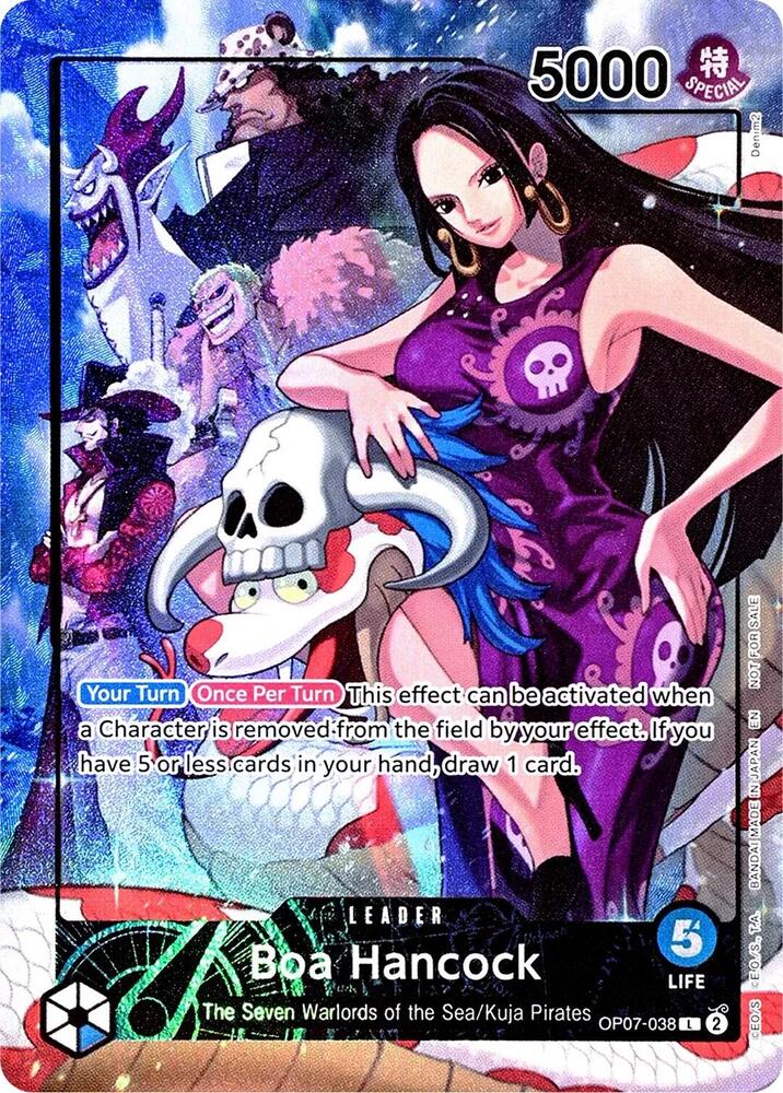 Boa Hancock (2025 PSA Magazine Promo) OP07-038 - One Piece Promo kart görseli