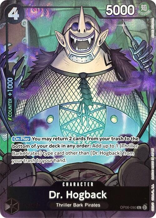 Dr. Hogback (Premium Card Collection -Best Selecti OP06-090 - One Piece Promo kart görseli