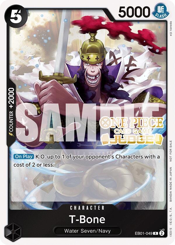 T-Bone (Judge Pack Vol. 5) EB01-049 - One Piece Promo kart görseli