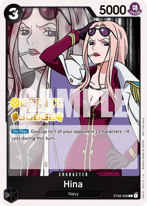 Hina (Judge Pack Vol. 3) ST06-008 - One Piece Promo kart görseli