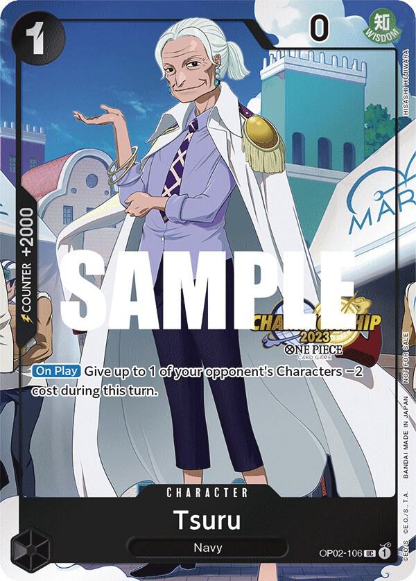 Tsuru (CS 2023 Event Pack) OP02-106 - One Piece Promo kart görseli