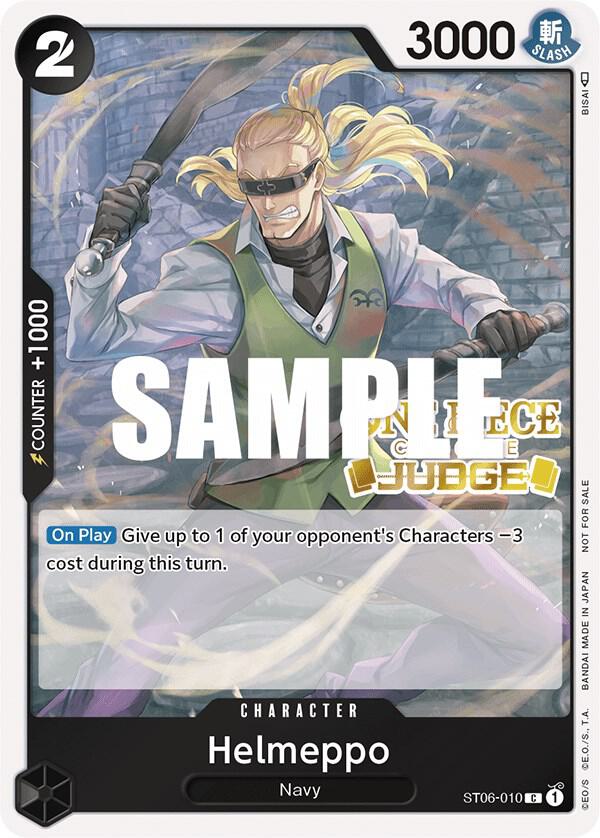 Helmeppo (Judge) ST06-010 - One Piece Promo kart görseli