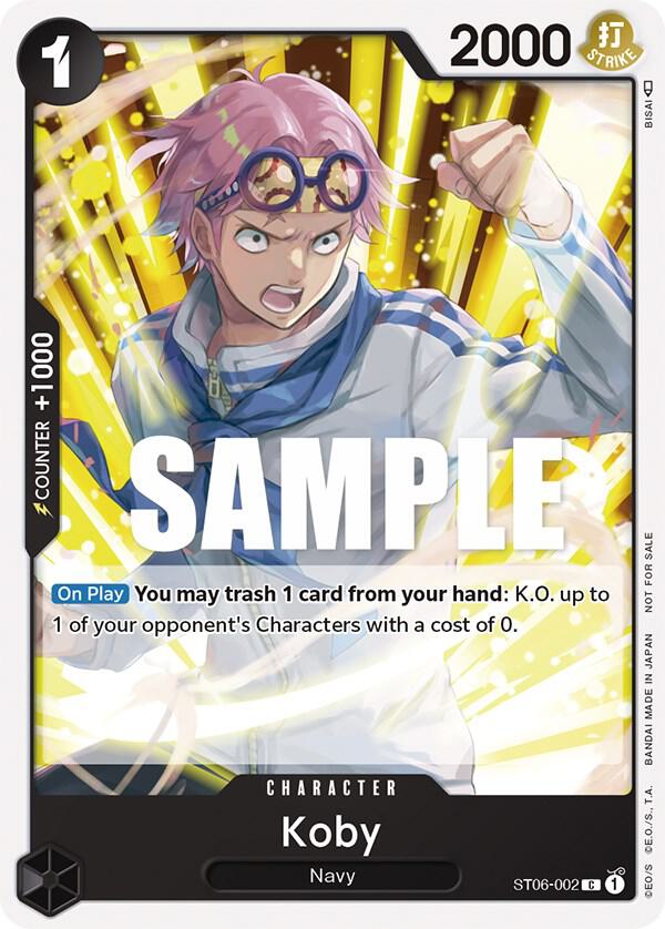 Koby (Promotion Pack 2023) ST06-002 - One Piece Promo kart görseli