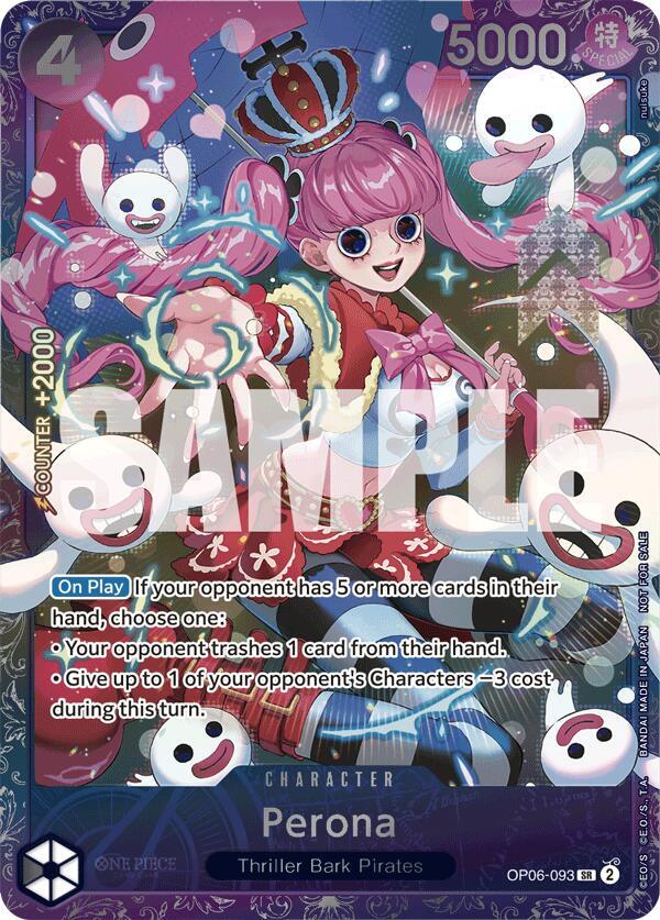 Perona (Treasure Cup 2024) OP06-093 - One Piece Promo kart görseli