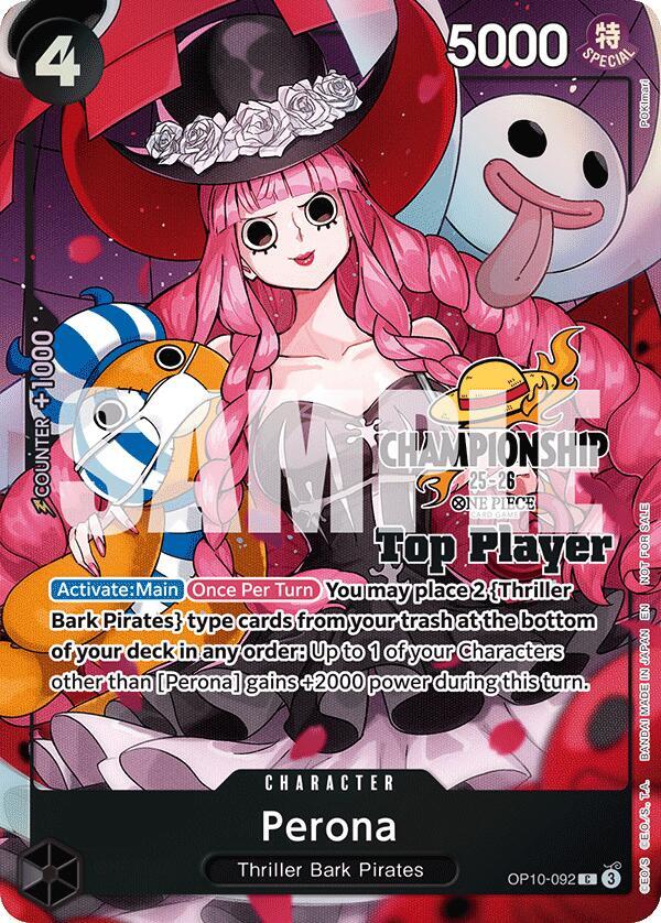 Perona (CS 25-26 Top Player Pack) OP10-092 - One Piece Promo kart görseli