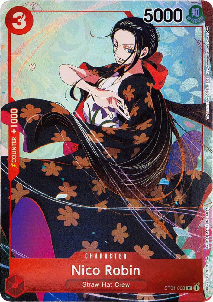 Nico Robin (Gift Collection 2023) ST01-008 - One Piece Promo kart görseli