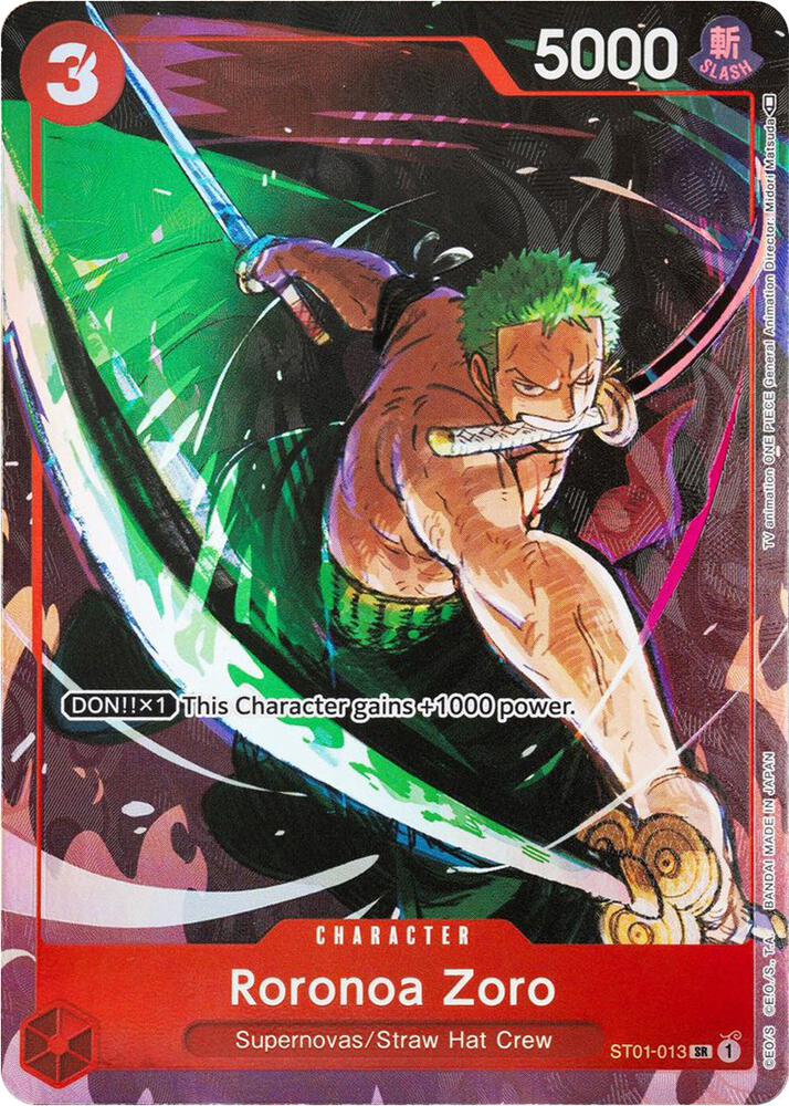 Roronoa Zoro (Gift Collection 2023) ST01-013 - One Piece Promo kart görseli