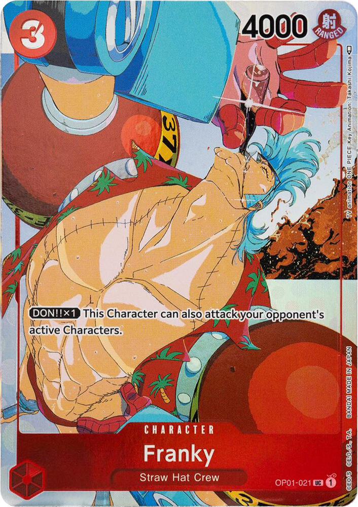 Franky (Gift Collection 2023) OP01-021 - One Piece Promo kart görseli