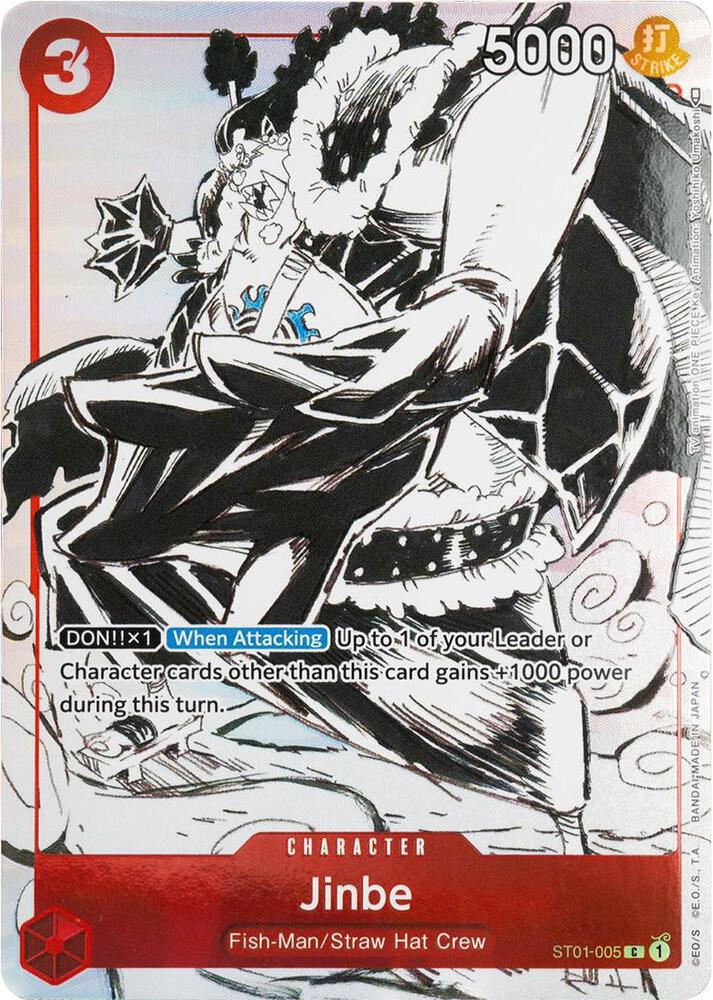 Jinbe (Gift Collection 2023) ST01-005 - One Piece Promo kart görseli