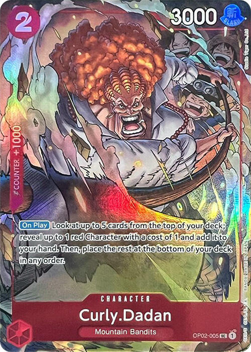 Curly.Dadan (Premium Card Collection -Best Selecti OP02-005 - One Piece Promo kart görseli