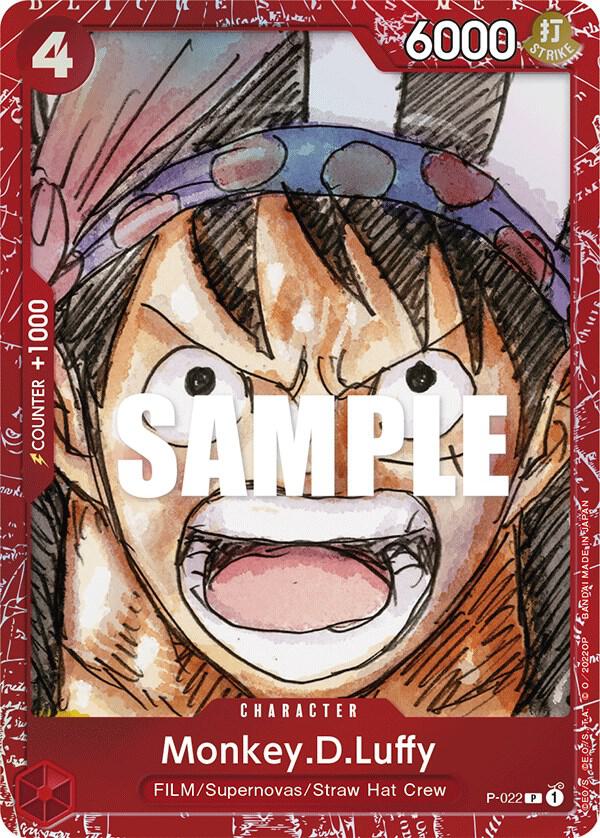 Monkey.D.Luffy (Premium Card Collection -ONE PIECE P-022 - One Piece Promo kart görseli