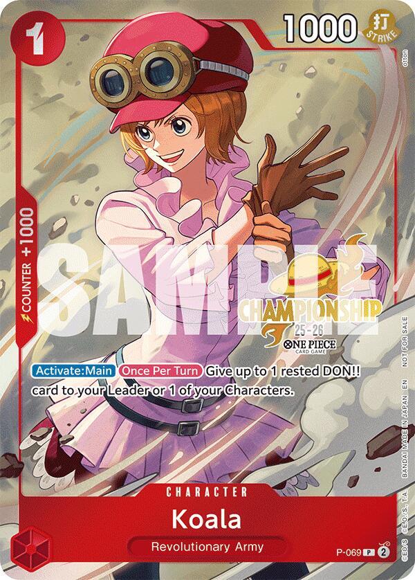Koala (CS 25-26 Event Pack) P-069 - One Piece Promo kart görseli